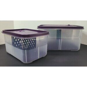 Epicure Stay With Me Lettuce Produce Saver Keeper Set Large 4.8L Small 2.5L